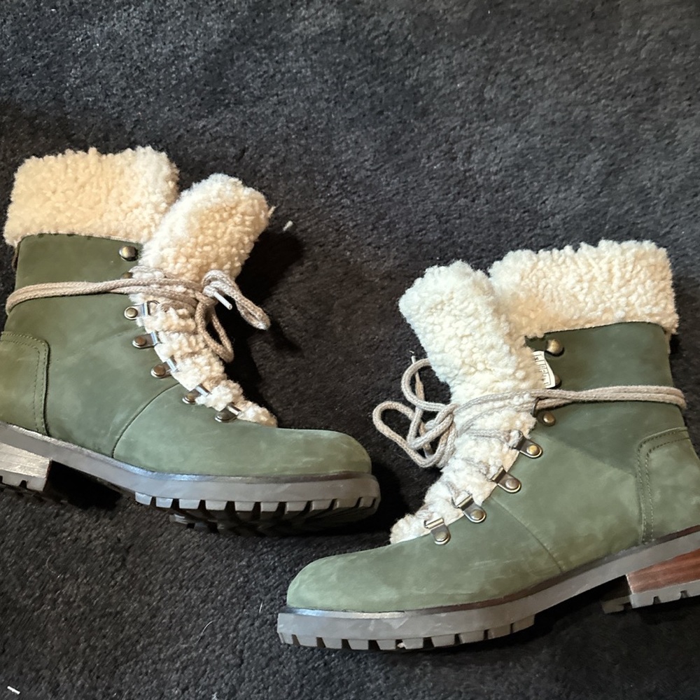 Green Ugh boots